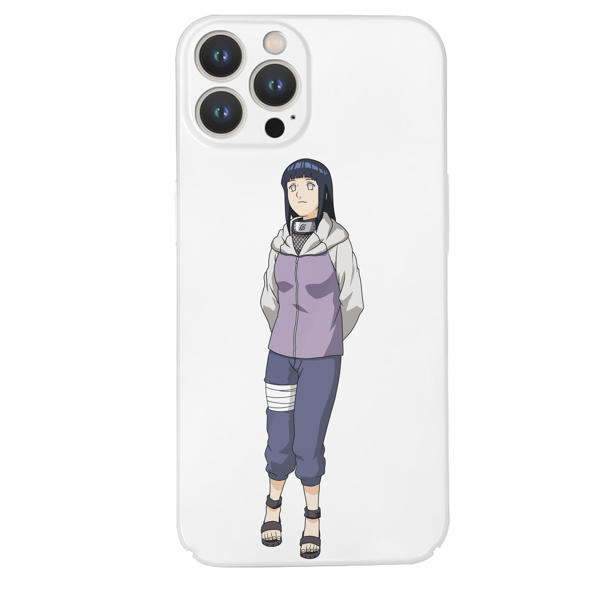 （画像用） NARUTO -ナルト- 日向ヒナタ Hyūga Hinata 【iPhone 14シリーズ対応】ハードケース